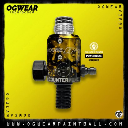 POWERHOUSE COUNTERPUNCH REGULATOR - ACID WASH BLACK / GOLD ACID