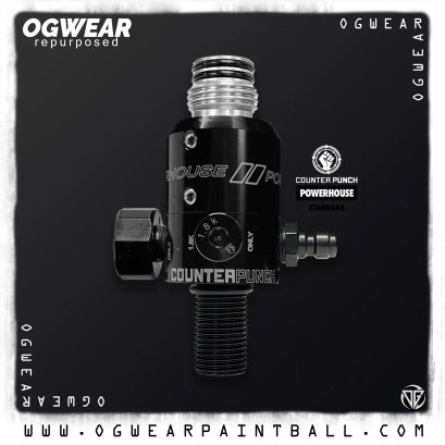 POWERHOUSE COUNTERPUNCH REGULATOR - STANDARD COLORS BLACK