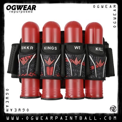 BUNKERKINGS FLY2 PACK PAINTBALL HARNESS - 4+7 - NATIVE WARRIOR
