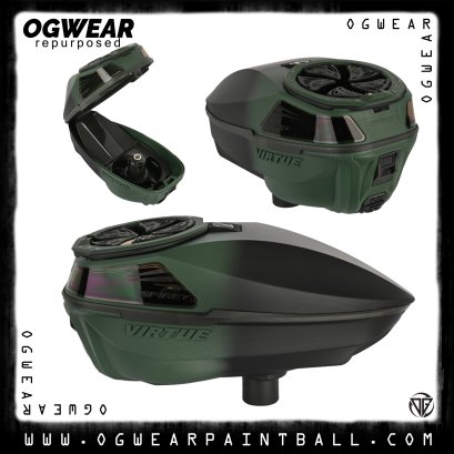 VIRTUE SPIRE V PAINTBALL LOADER - FADE OLIVE BLACK