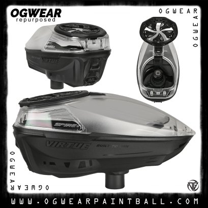 VIRTUE SPIRE V PAINTBALL LOADER - LIMITED EDITION DUST CRYSTAL CLEAR