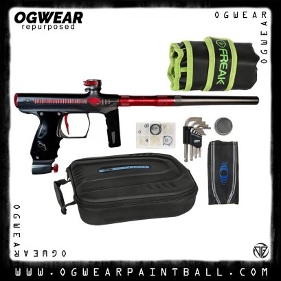 DLX X METHOD SHOCKER ERA PAINTBALL GUN BLACK/RED