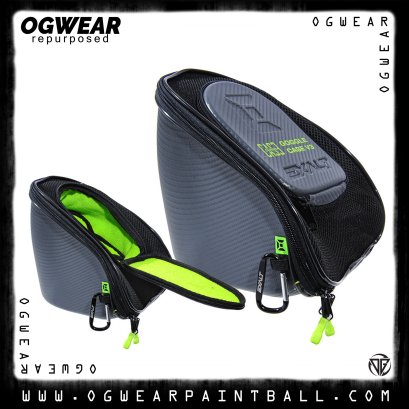 EXALT V3 UNIVERSAL CARBON GOGGLE CASE - CHARCOAL/LIME