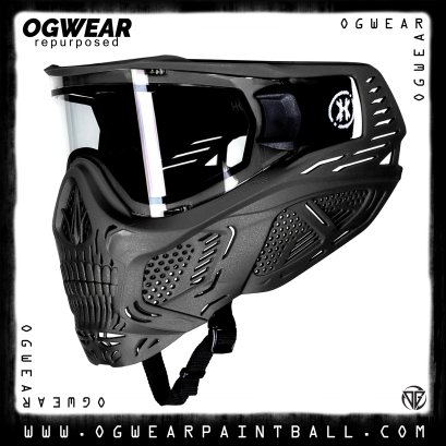 HSTL® SKULL GOGGLE - BLACK W/ CLEAR LENS