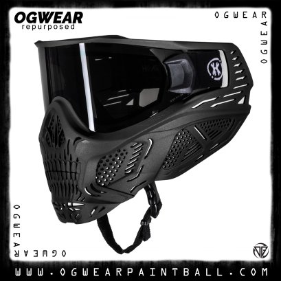 HSTL® SKULL GOGGLE “PUNISHER” - BLACK W/ SMOKE LENS