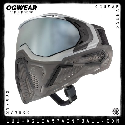 SLR GOGGLE - GRAPHITE (SILVER/BLACK/SMOKE) SILVER LENS