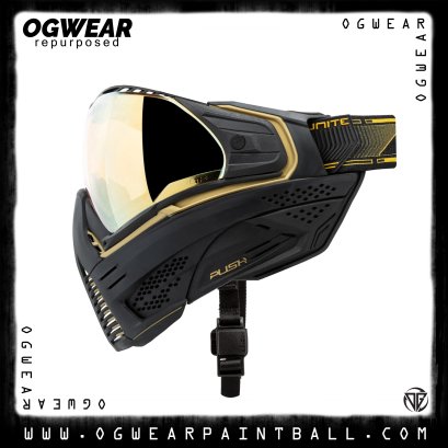 UNITE GOGGLE MK II &ndash; SENTINEL (BLACK/GOLD) &ndash; GOLD LENS