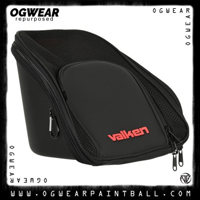 VALKEN UNIVERSAL GOGGLE CASE - BLACK/RED