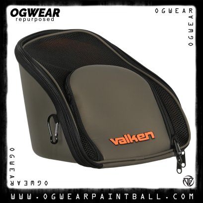 VALKEN UNIVERSAL GOGGLE CASE - GRANITE/ORANGE