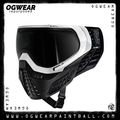 KLR GOGGLE BLACKOUT WHITE (WHITE/BLACK)