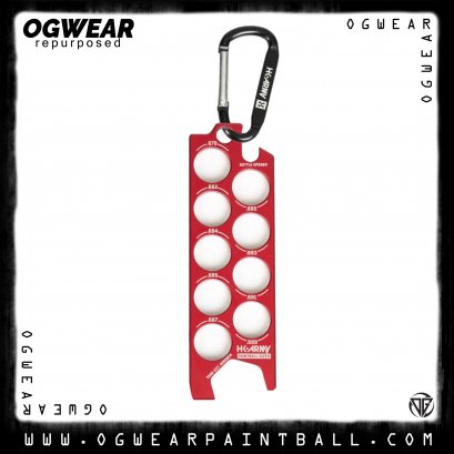 PAINTBALL SIZER GUIDE - RED