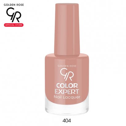 (NEW) โกลเด้น โรส ยาทาเล็บ คัลเลอร์ เอ๊กซ์เปิร์ท เนลล์ แลกเกอร์ 10.2มล. no.404
