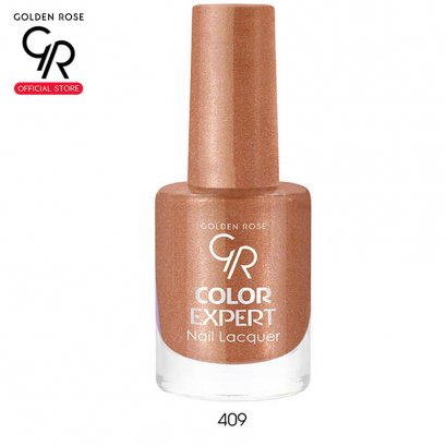(NEW) โกลเด้น โรส ยาทาเล็บ คัลเลอร์ เอ๊กซ์เปิร์ท เนลล์ แลกเกอร์ 10.2มล. no.409
