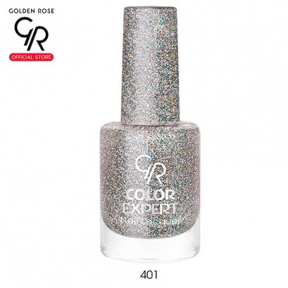 (NEW) โกลเด้น โรส ยาทาเล็บ คัลเลอร์ เอ๊กซ์เปิร์ท เนลล์ แลกเกอร์ 10.2มล. no.401