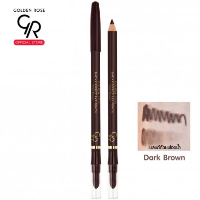 Golden Rose/โกลเด้น โรส สโมกกี้ เอฟเฟค อายเพนซิล อายไลเนอร์ ดินสอเขียนขอบตาDark Brown