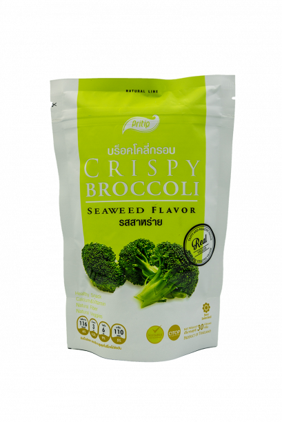 Crispy Broccoli Seaweed Flavor บร็อคโคลี่กรอบ รสสาหร่าย