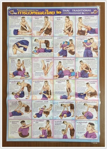 โปสเตอร์ นวดแผนไทย 2