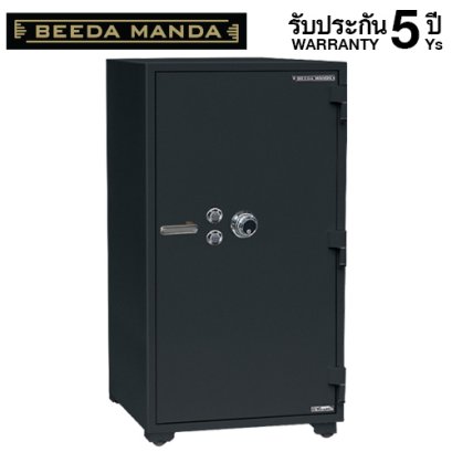ตู้เซฟกันไฟ 3 ชั่วโมง BEEDA MANDA แบบหมุน รุ่น FS-380-C สีดำ