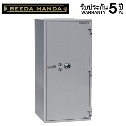 ตู้เซฟกันไฟ 3 ชั่วโมง BEEDA MANDA แบบหมุน รุ่น FS-460N-C สีเงิน