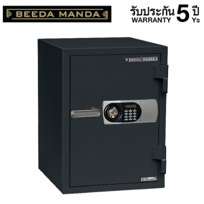 ตู้เซฟกันไฟ 3 ชั่วโมง BEEDA MANDA รหัสดิจิตอล รุ่น FS-105N-D สีดำ