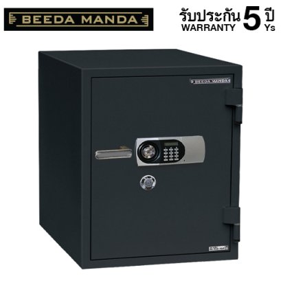 ตู้เซฟกันไฟ 3 ชั่วโมง BEEDA MANDA รหัสดิจิตอล รุ่น FS-155N-D สีดำ