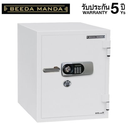 ตู้เซฟกันไฟ 3 ชั่วโมง BEEDA MANDA รหัสดิจิตอล รุ่น FS-155N-D สีขาว
