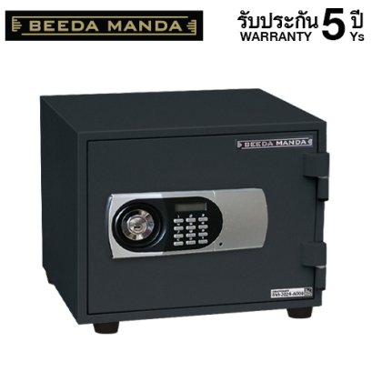 ตู้เซฟกันไฟ 2 ชั่วโมง BEEDA MANDA รหัสดิจิตอล รุ่น FS-25-D สีดำ