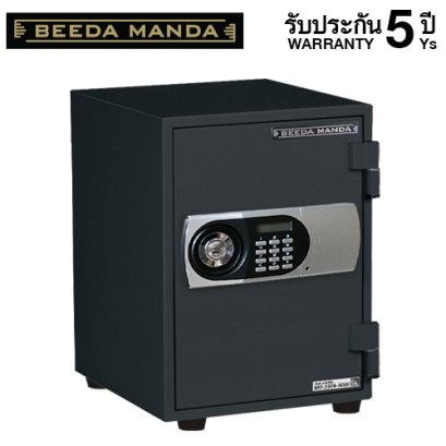 ตู้เซฟกันไฟ 2 ชั่วโมง BEEDA MANDA รหัสดิจิตอล รุ่น FS-25T-D สีดำ