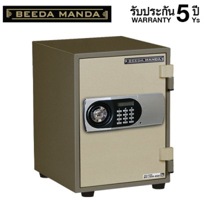 ตู้เซฟกันไฟ 2 ชั่วโมง BEEDA MANDA รหัสดิจิตอล รุ่น FS-25T-D สีทอง