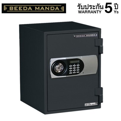 ตู้เซฟกันไฟ 2 ชั่วโมง BEEDA MANDA รหัสดิจิตอล รุ่น FS-25TN-D สีดำ