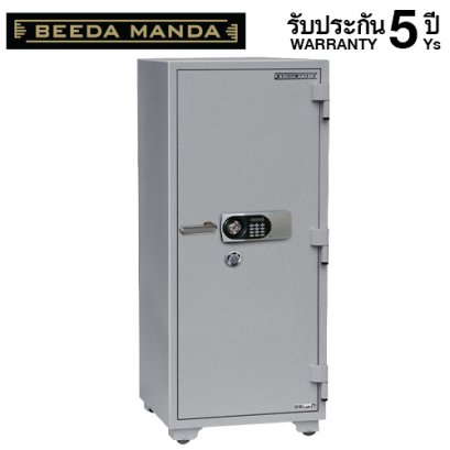 ตู้เซฟกันไฟ 3 ชั่วโมง BEEDA MANDA รหัสดิจิตอล รุ่น FS-280-D สีเงิน