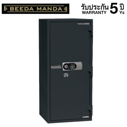 ตู้เซฟกันไฟ 3 ชั่วโมง BEEDA MANDA รหัสดิจิตอล รุ่น FS-280N-D สีดำ