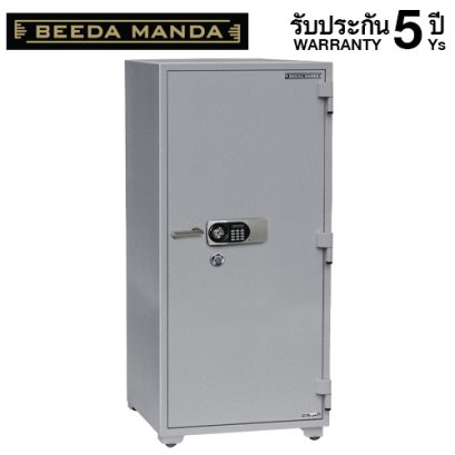 ตู้เซฟกันไฟ 3 ชั่วโมง BEEDA MANDA รหัสดิจิตอล รุ่น FS-460-D สีเงิน
