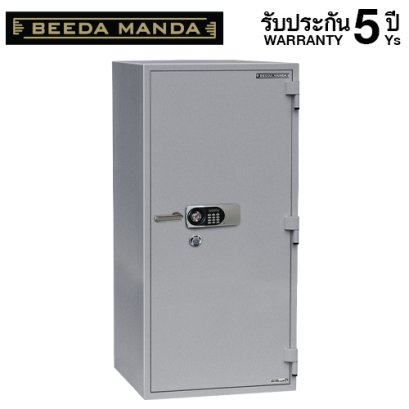 ตู้เซฟกันไฟ 3 ชั่วโมง BEEDA MANDA รหัสดิจิตอล รุ่น FS-460N-D สีเงิน