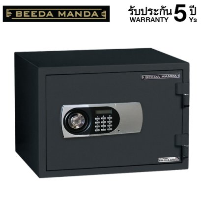 ตู้เซฟกันไฟ 3 ชั่วโมง BEEDA MANDA รหัสดิจิตอล รุ่น FS-53N-D สีดำ