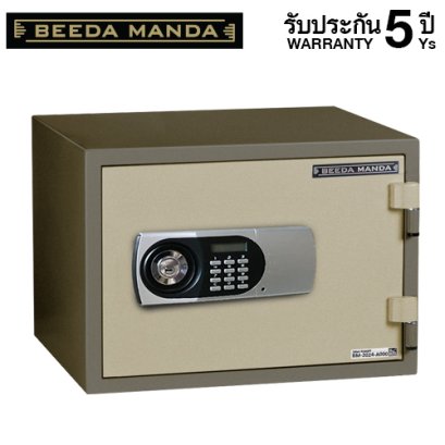ตู้เซฟกันไฟ 3 ชั่วโมง BEEDA MANDA รหัสดิจิตอล รุ่น FS-53N-D สีทอง