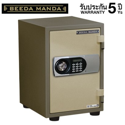 ตู้เซฟกันไฟ 3 ชั่วโมง BEEDA MANDA รหัสดิจิตอล รุ่น FS-53T-D สีทอง