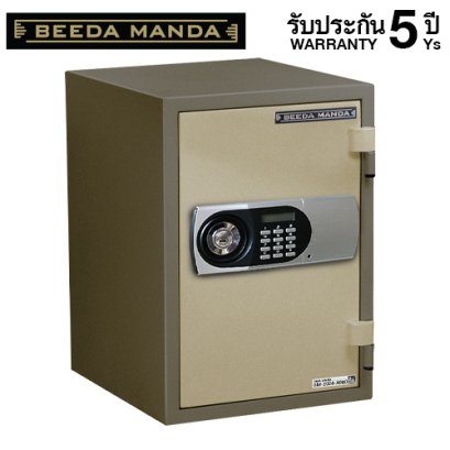 ตู้เซฟกันไฟ 3 ชั่วโมง BEEDA MANDA รหัสดิจิตอล รุ่น FS-53TN-D สีทอง