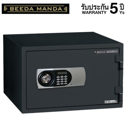 ตู้เซฟกันไฟ 3 ชั่วโมง BEEDA MANDA รหัสดิจิตอล รุ่น FS-55N-D สีดำ