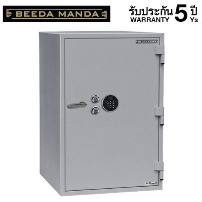 ตู้เซฟกันไฟ 3 ชั่วโมง BEEDA MANDA รหัสสแกนลายนิ้วมือ รุ่น FS-350N-F สีเงิน