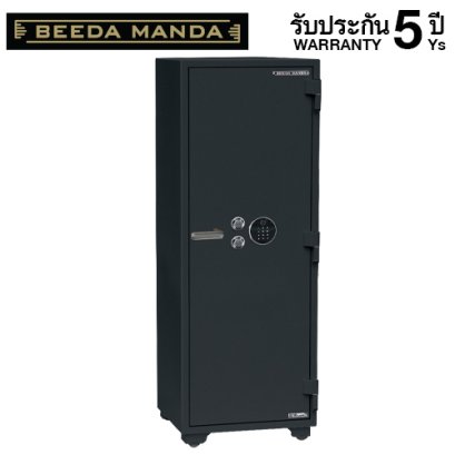 ตู้เซฟกันไฟ 3 ชั่วโมง BEEDA MANDA รหัสสแกนลายนิ้วมือ รุ่น FS-360-F สีดำ