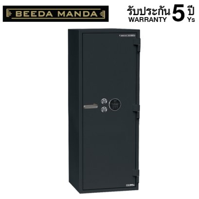 ตู้เซฟกันไฟ 3 ชั่วโมง BEEDA MANDA รหัสสแกนลายนิ้วมือ รุ่น FS-360N-F สีดำ