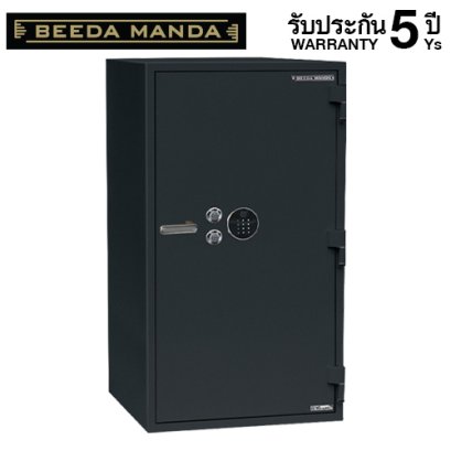 ตู้เซฟกันไฟ 3 ชั่วโมง BEEDA MANDA รหัสสแกนลายนิ้วมือ รุ่น FS-380N-F สีดำ