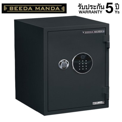 ตู้เซฟกันไฟ 3 ชั่วโมง BEEDA MANDA รหัสสแกนลายนิ้วมือ รุ่น FS-70N-F สีดำ