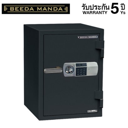 ตู้เซฟกันไฟ 3 ชั่วโมง BEEDA MANDA รหัสสแกนลายนิ้วมือ รุ่น FS-105N-FA สีดำ