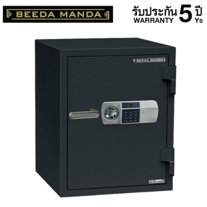 ตู้เซฟกันไฟ 3 ชั่วโมง BEEDA MANDA รหัสสแกนลายนิ้วมือ รุ่น FS-110N-FA สีดำ