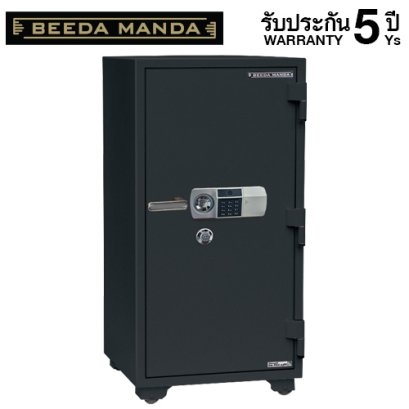 ตู้เซฟกันไฟ 3 ชั่วโมง BEEDA MANDA รหัสสแกนลายนิ้วมือ รุ่น FS-250-FA สีดำ