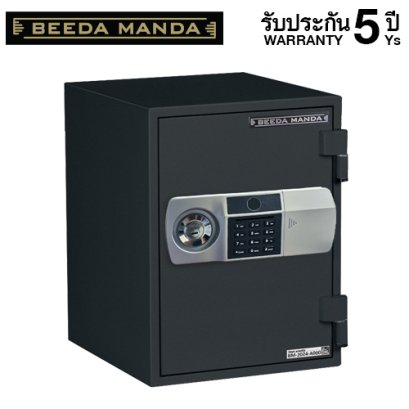 ตู้เซฟกันไฟ 2 ชั่วโมง BEEDA MANDA รหัสสแกนลายนิ้วมือ รุ่น FS-25TN-FA สีดำ