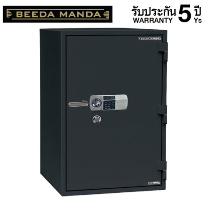 ตู้เซฟกันไฟ 3 ชั่วโมง BEEDA MANDA รหัสสแกนลายนิ้วมือ รุ่น FS-350N-FA สีดำ
