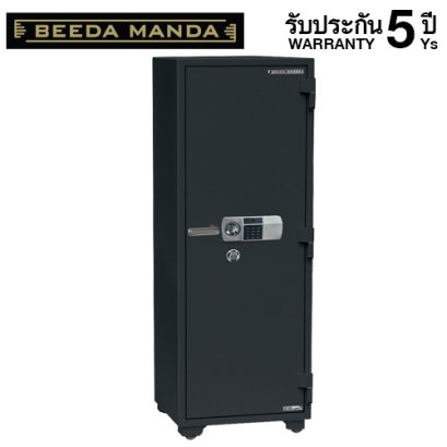 ตู้เซฟกันไฟ 3 ชั่วโมง BEEDA MANDA รหัสสแกนลายนิ้วมือ รุ่น FS-360-FA สีดำ